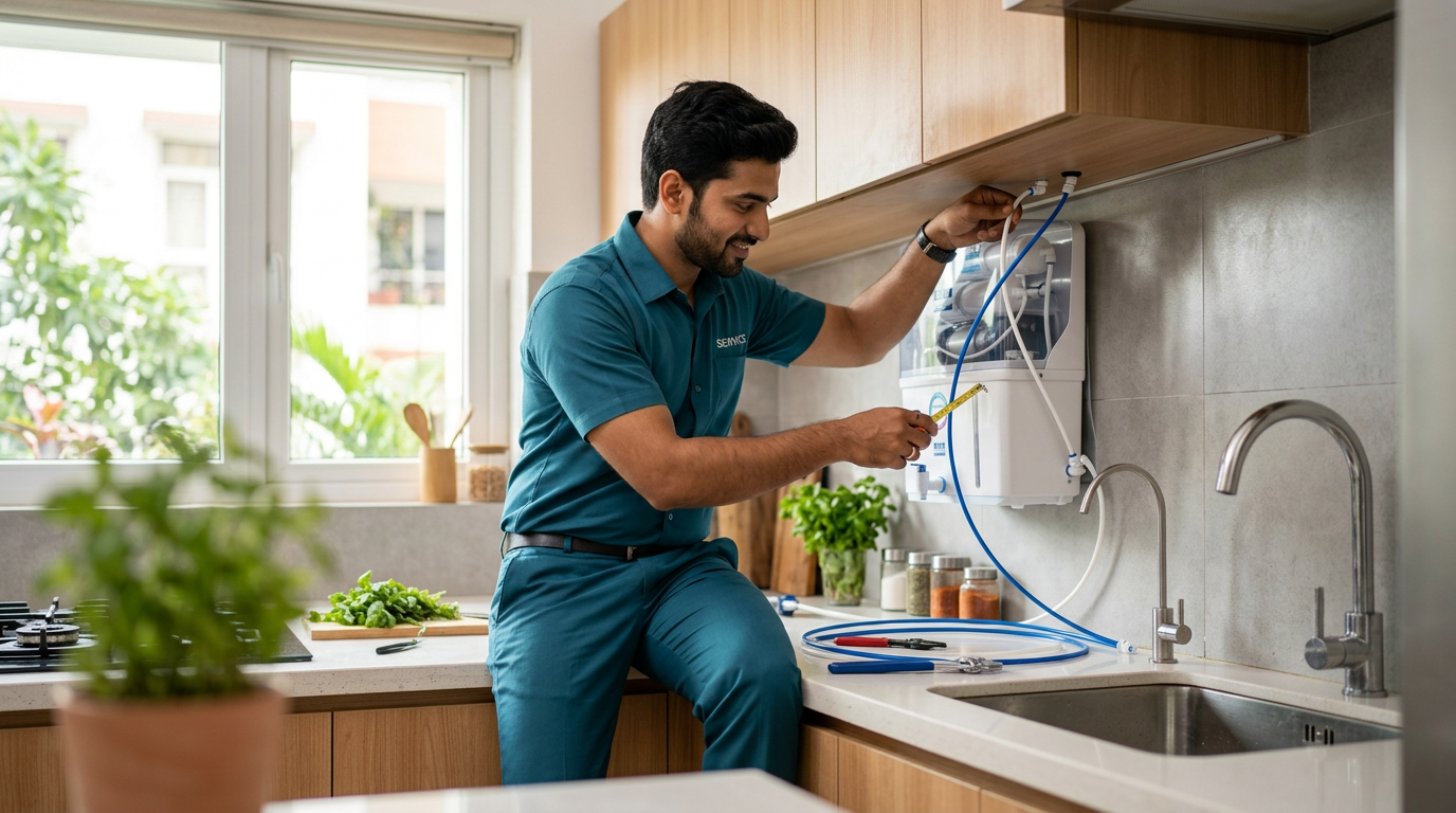 Aquaguard RO Installation